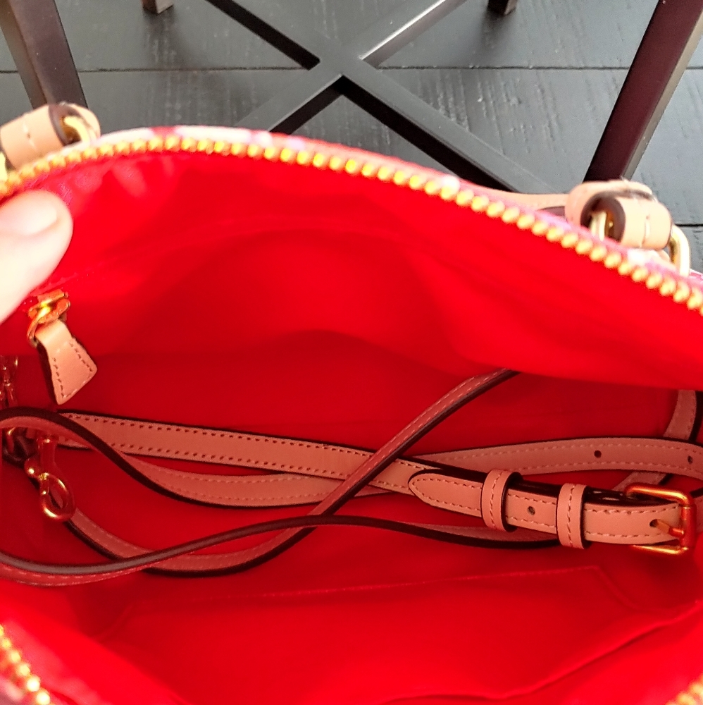 SOLD NWOT Coach Peyton Floral Bennett Mini Satchel - Picture 4 of 4